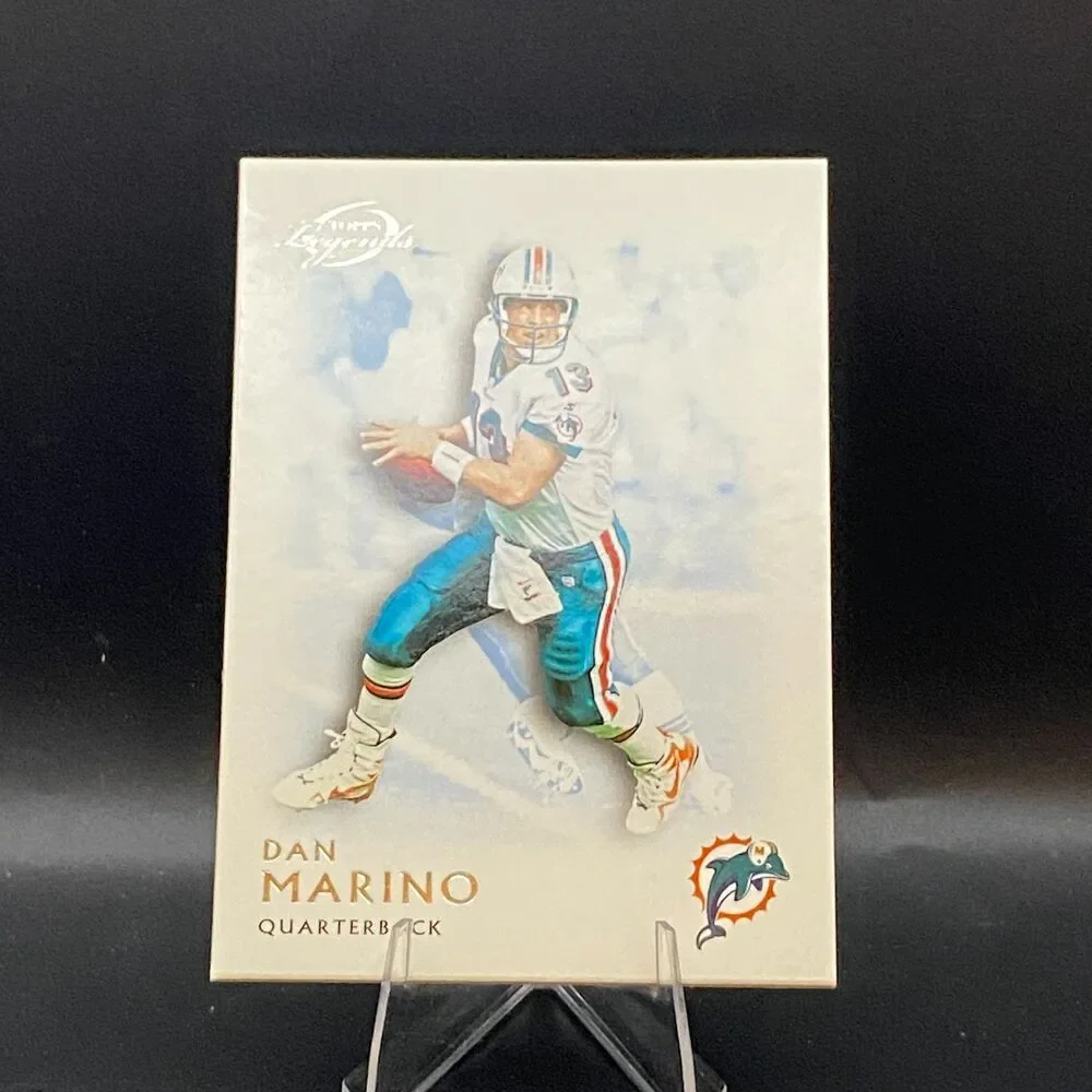 2011 Topps Gridiron Legends - Dan Marino #100 Blue Parallel